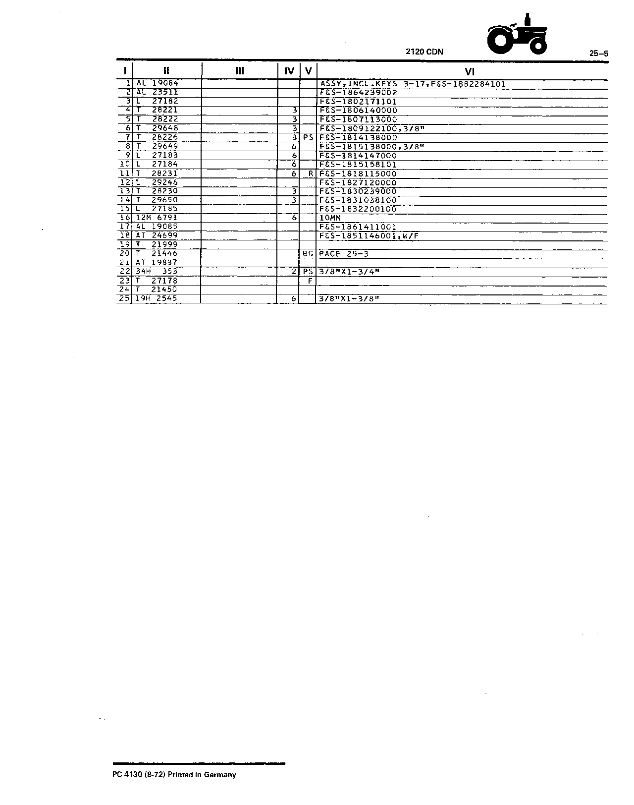 Single Clutch (Continued)