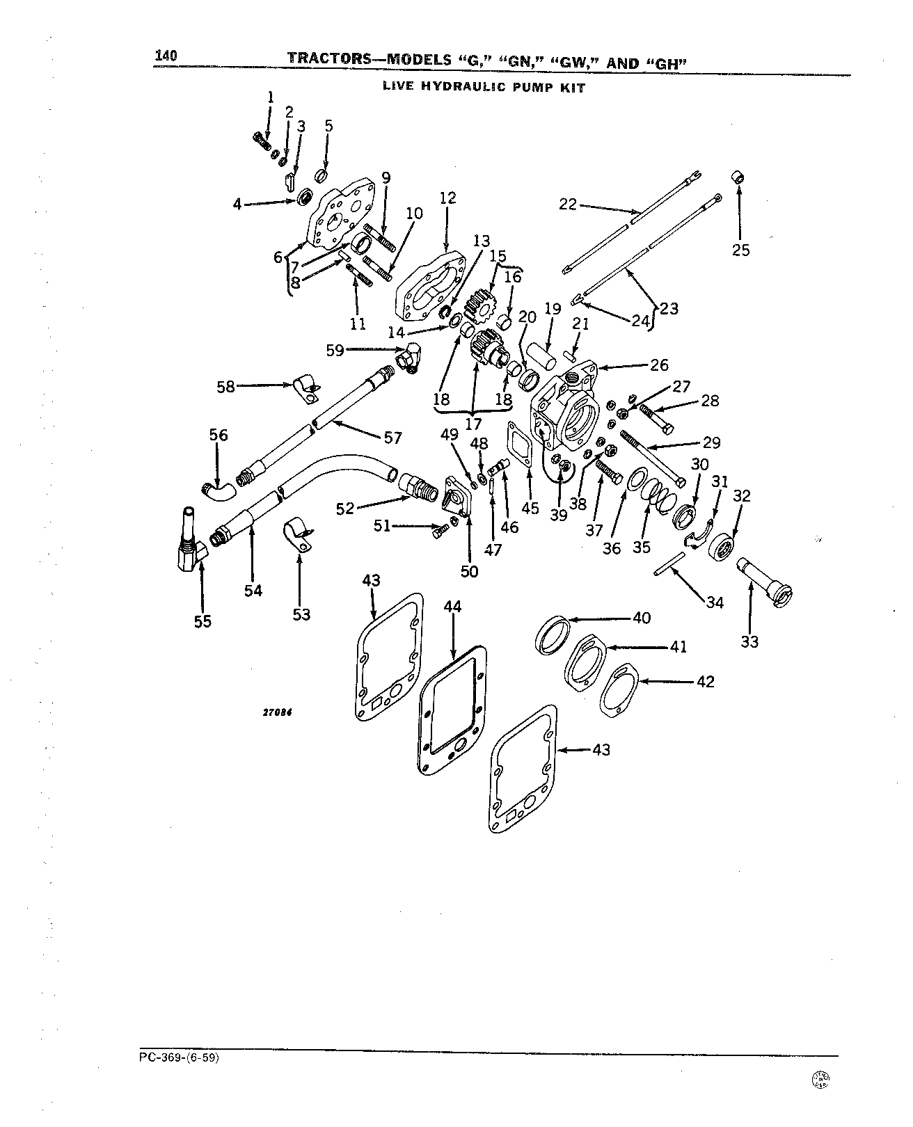 Pump, Live Hydraulic