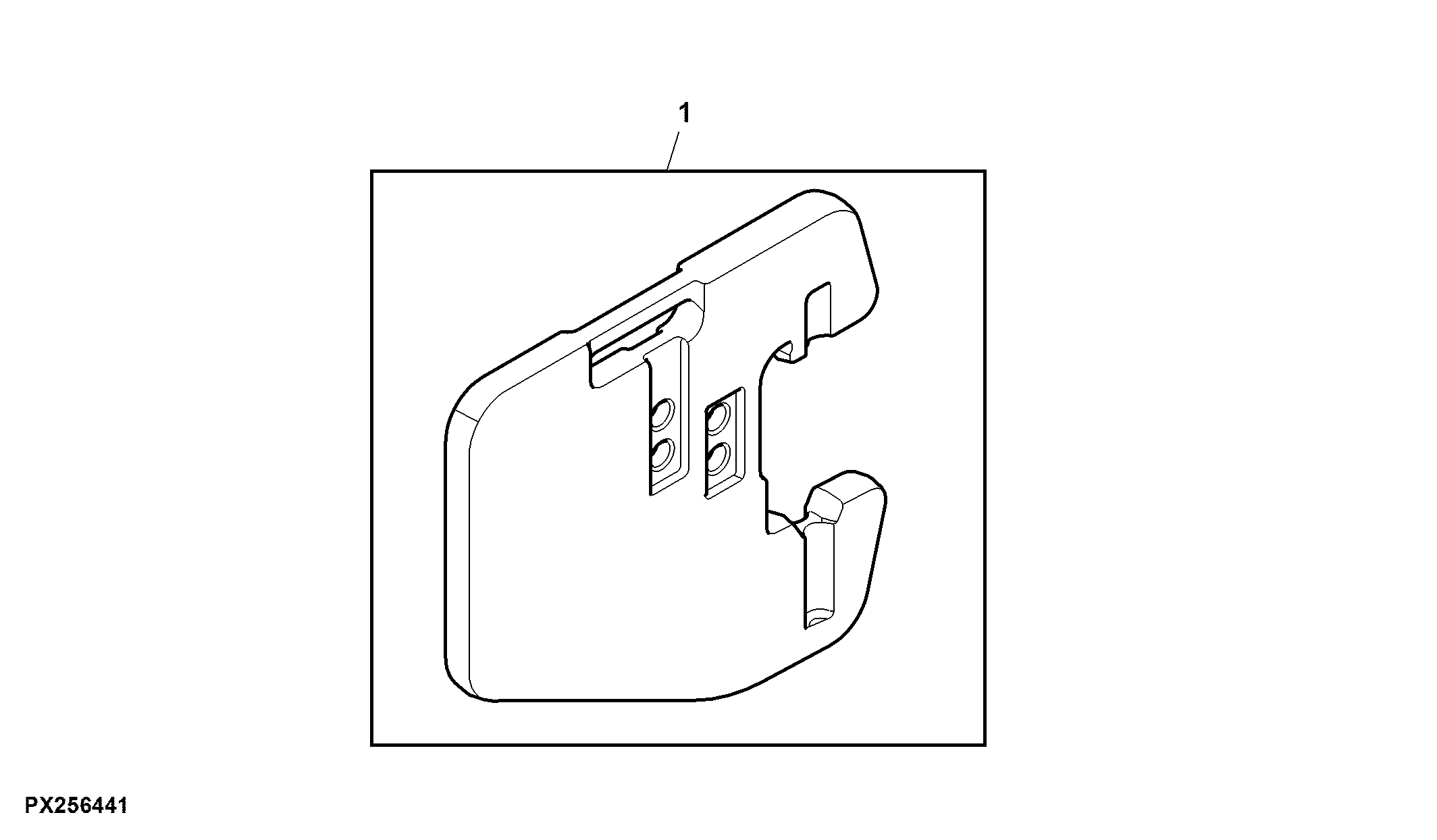 Front Counter Weight, Attachment