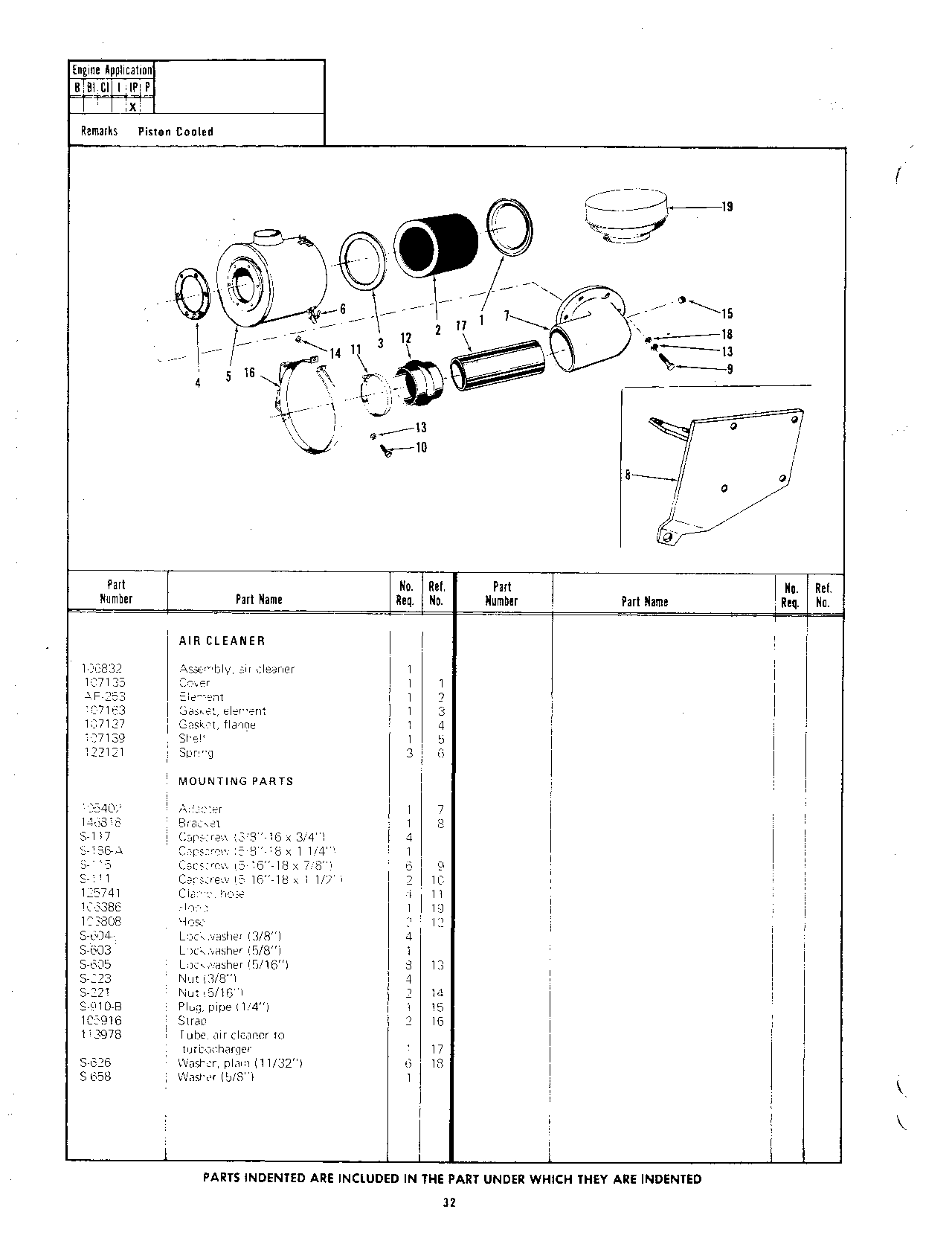 Section 20 - Cummins Engine Air Cleaner (Continued)