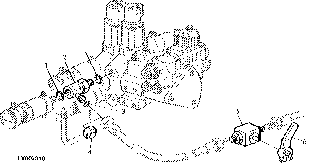 PARTS FOR ADDITIONAL CONNECTIONS, SELECTIVE CONTROL VALVE