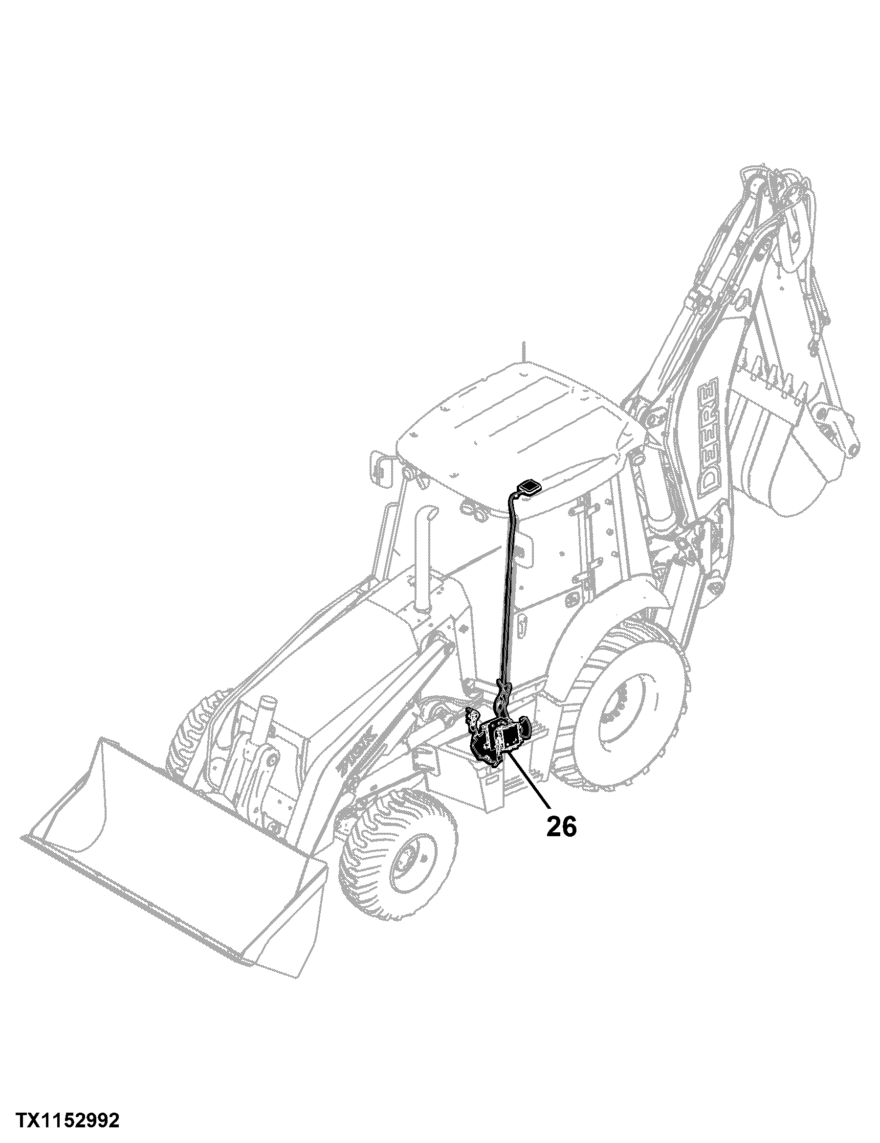 710K Backhoe Loader (Engine 6068HT079)(PIN: 1T0710KX_ _E219607- )