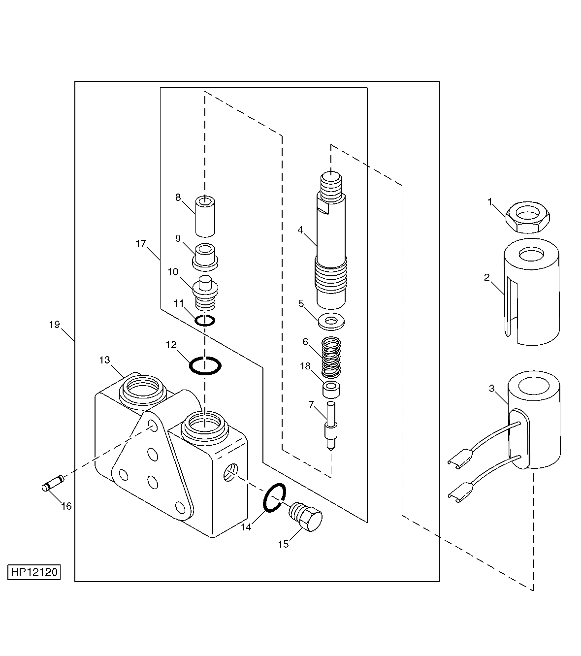 Solenoid Control Valve For Two-Way Reel Lift