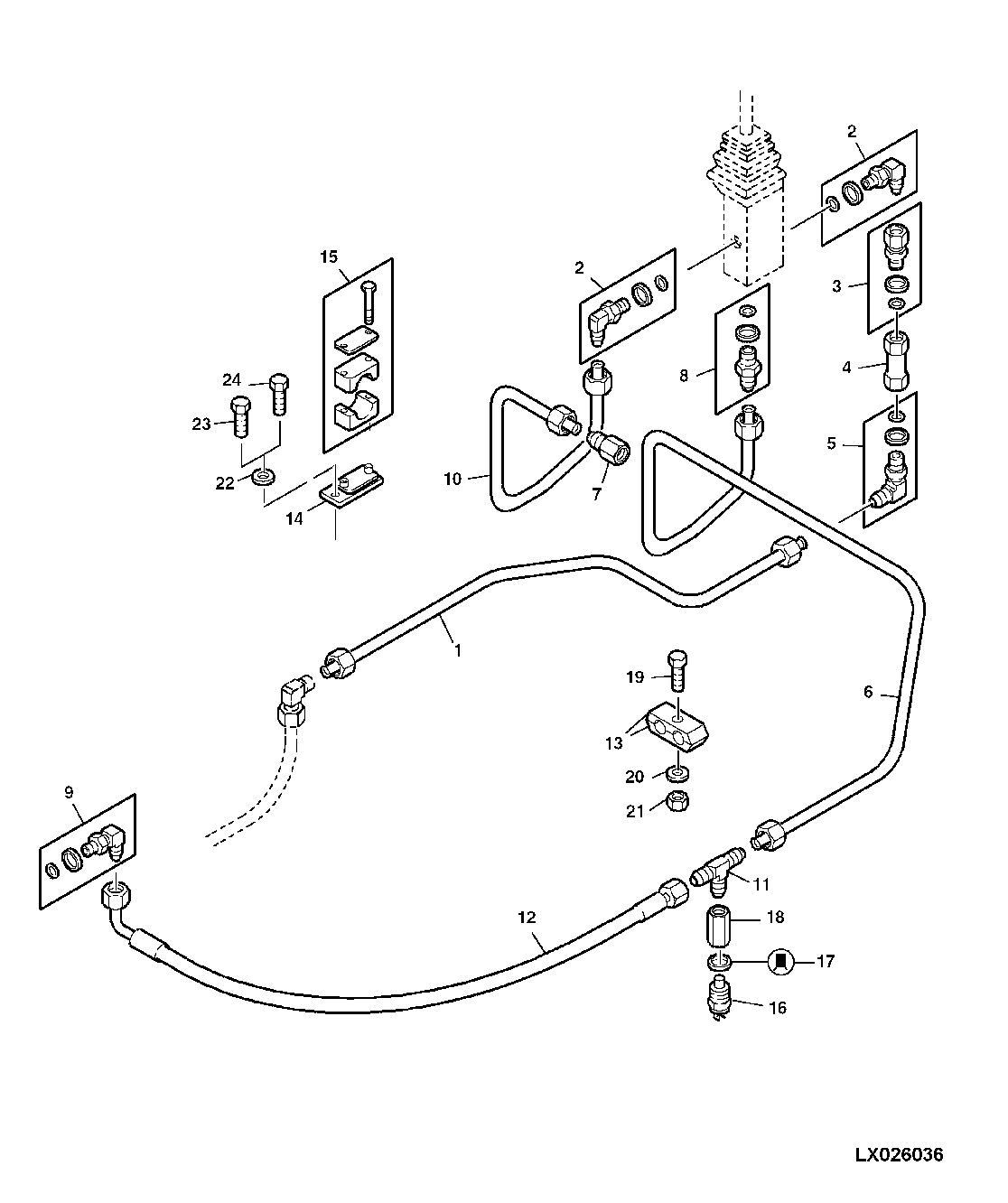 PTO CLUTCH OPERATING ASSEMBLY FOR REVERSHIFT