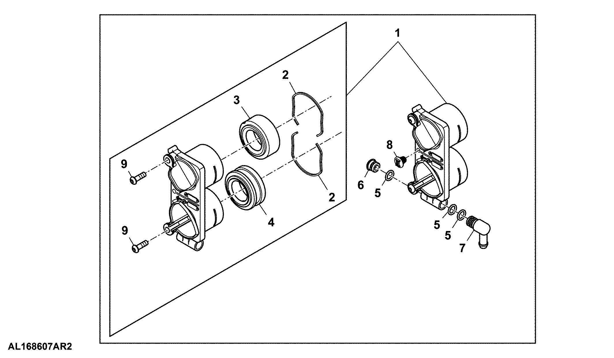 Dust Protection, Quick Coupler, Position III