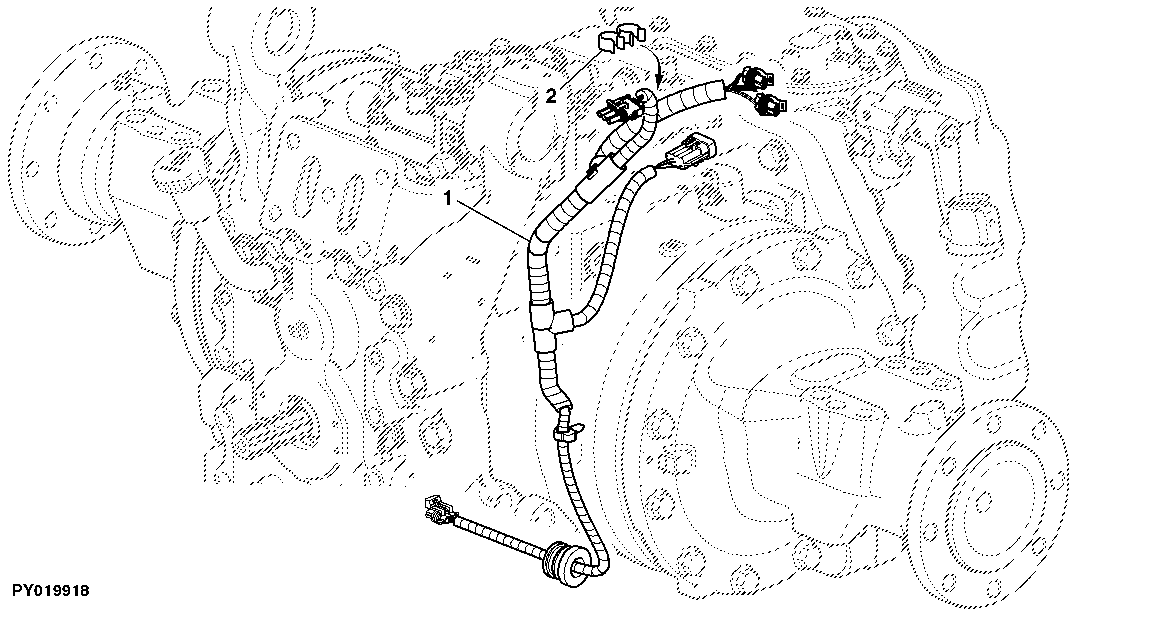 WIRING HARNESS HITCH SENSOR