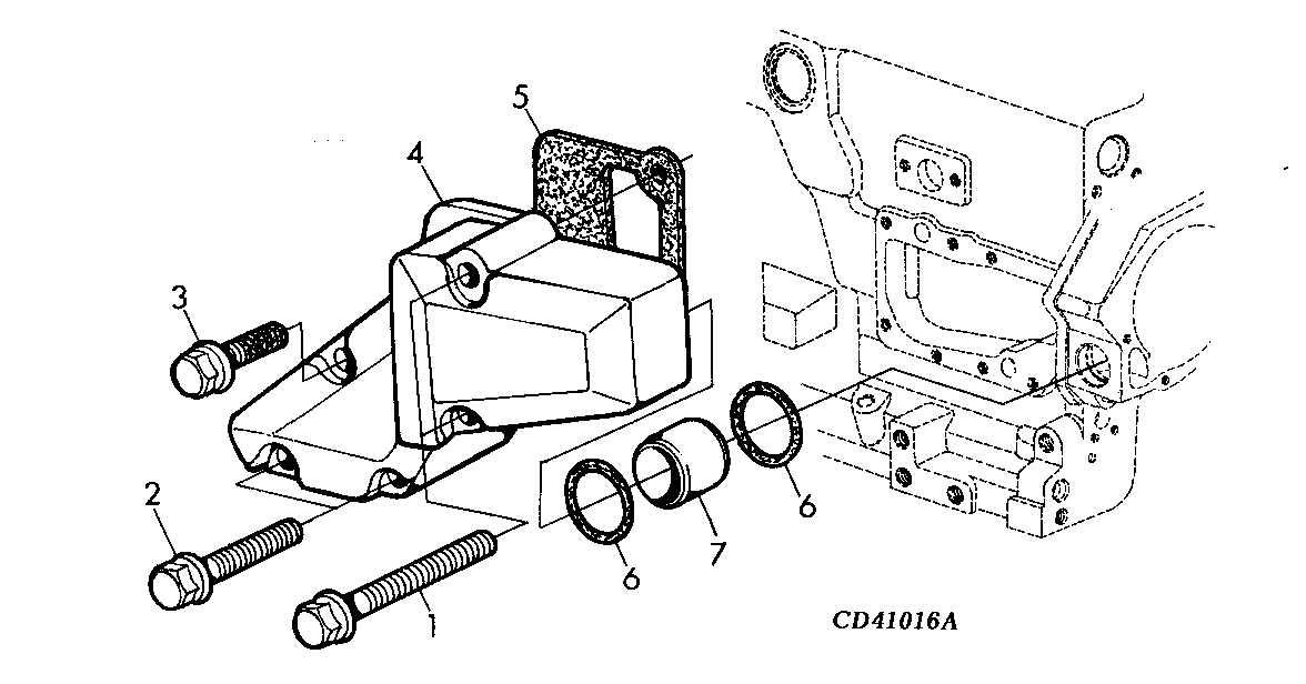 Intermediate Housing (Oil Cooler / Water Pump)
