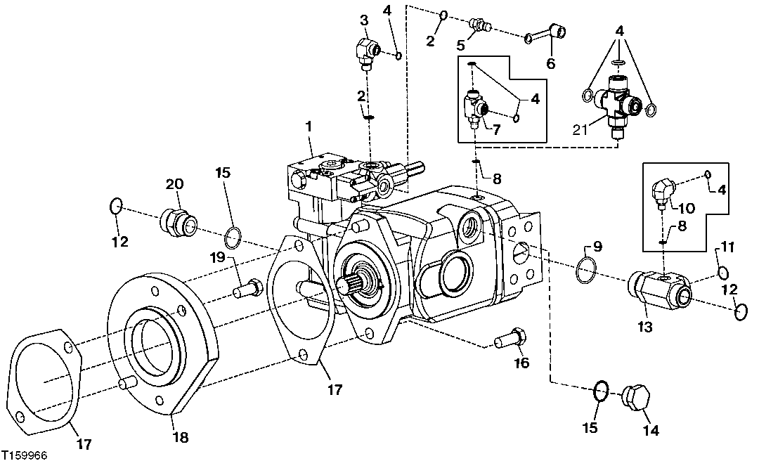 Hydraulic Pump (Steering and Loader) (568958 - )