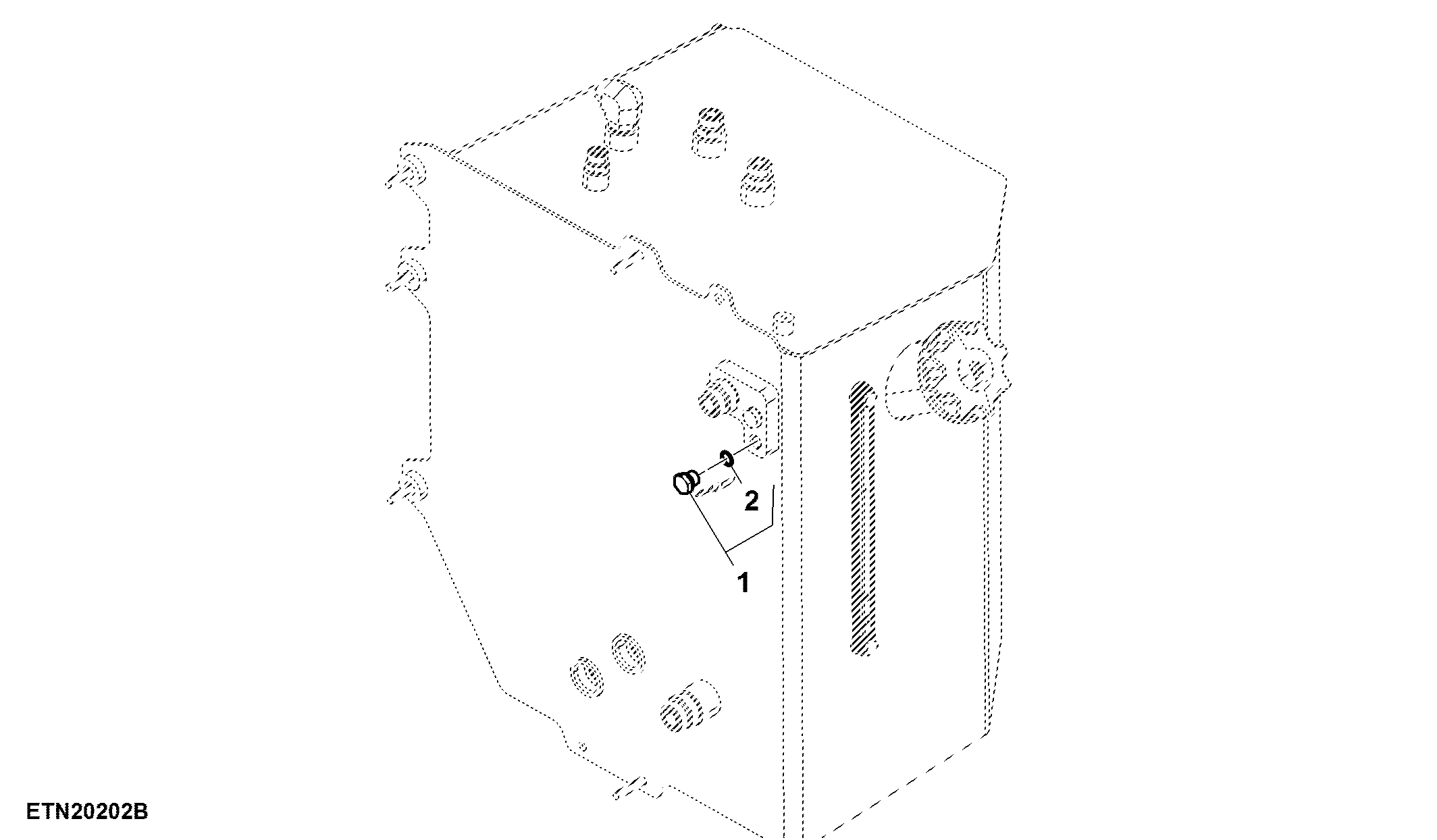 Plug, W/O Motor Seal Drain