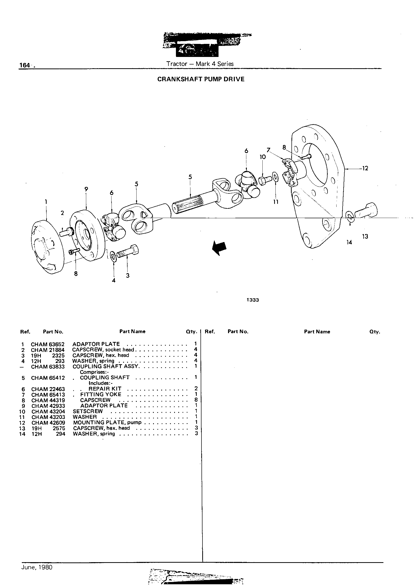 Crankshaft Pump Drive