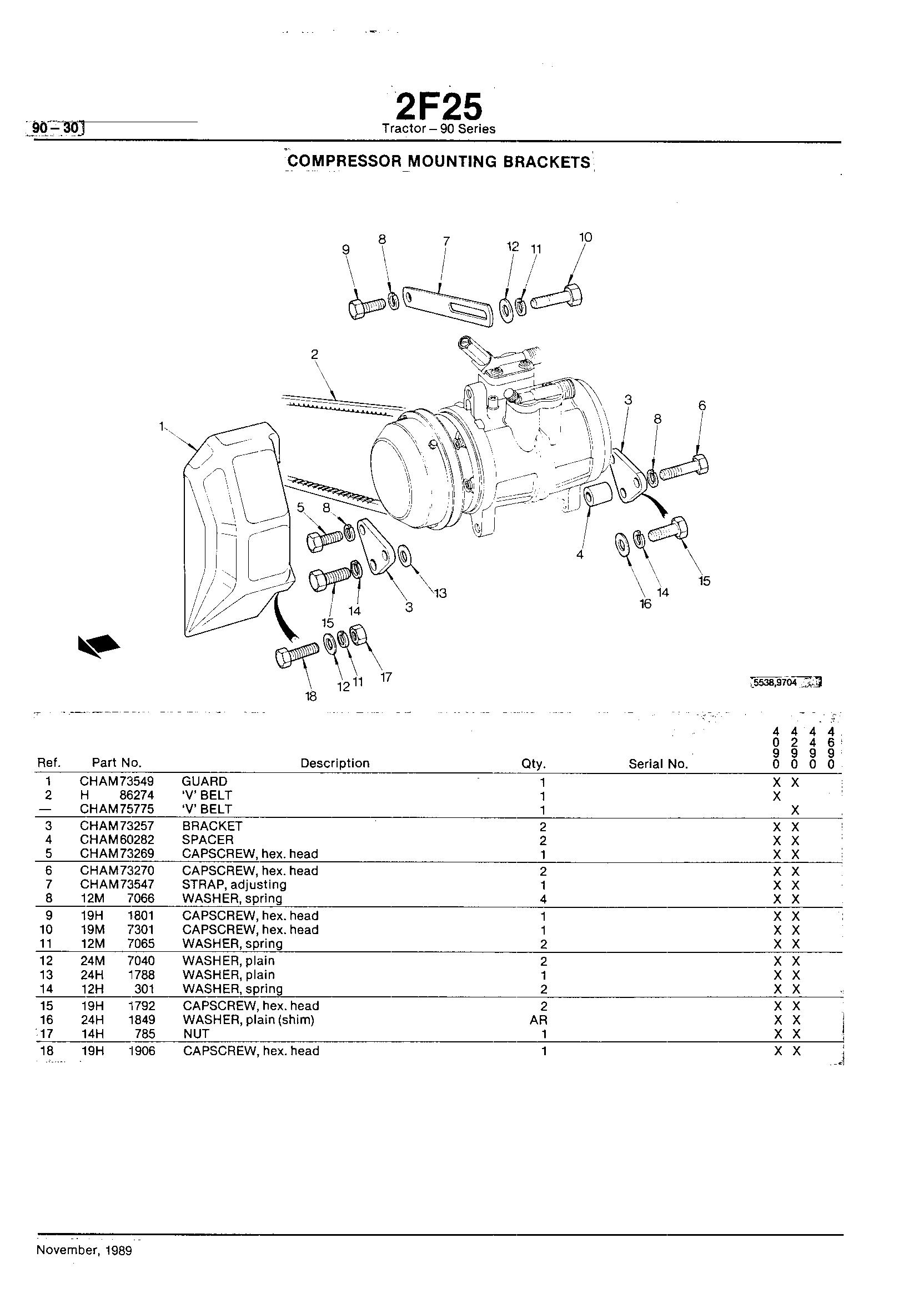 Operation Station Compressor Mounting Brackets