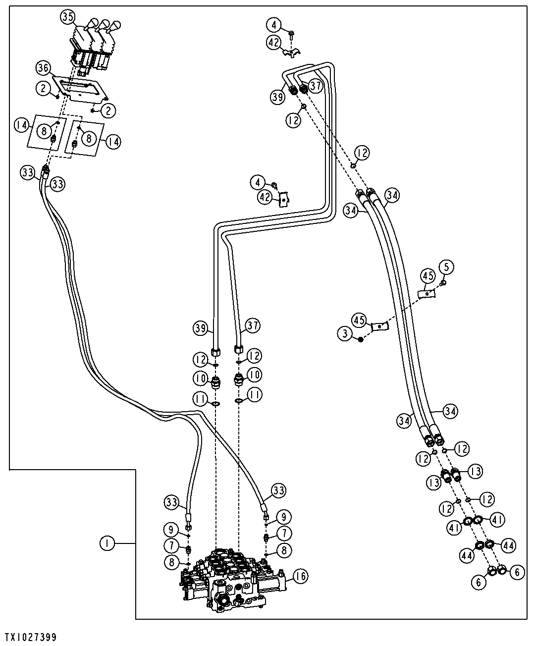 Two Lever To Three Lever Pilot Controller Conversion Kit (Powerllel™)