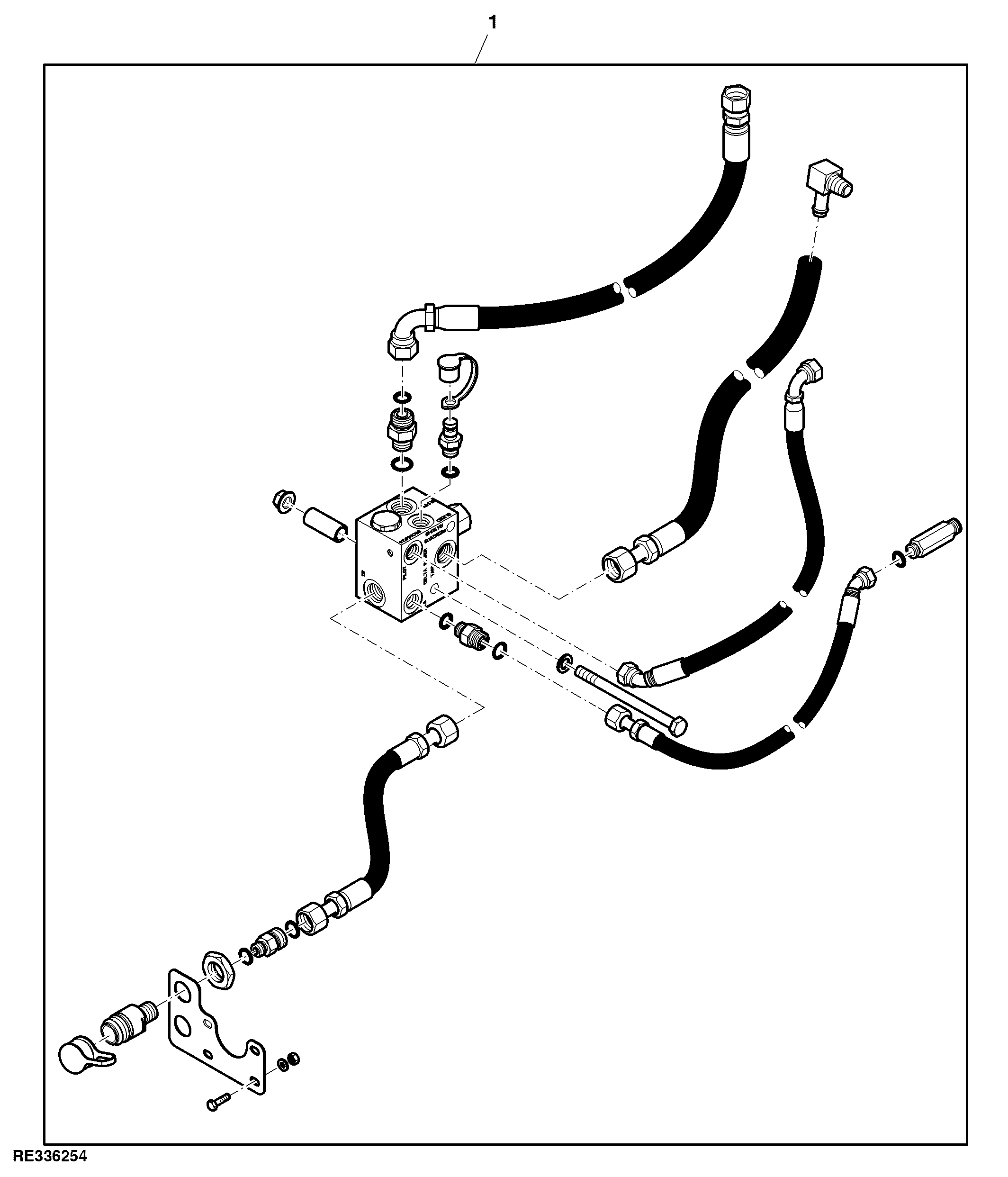 Hydraulic Trailer Brake Kit, PST, Attachment