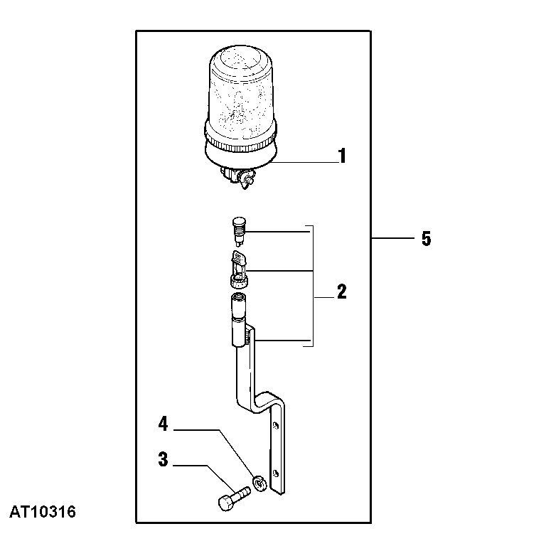 BEACON LIGHT (FIELD INSTALLATION KIT - FOR CAB)