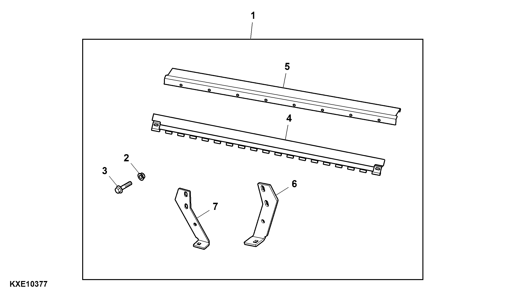 Feed Floor Kit, High Moisture Corn Attachment