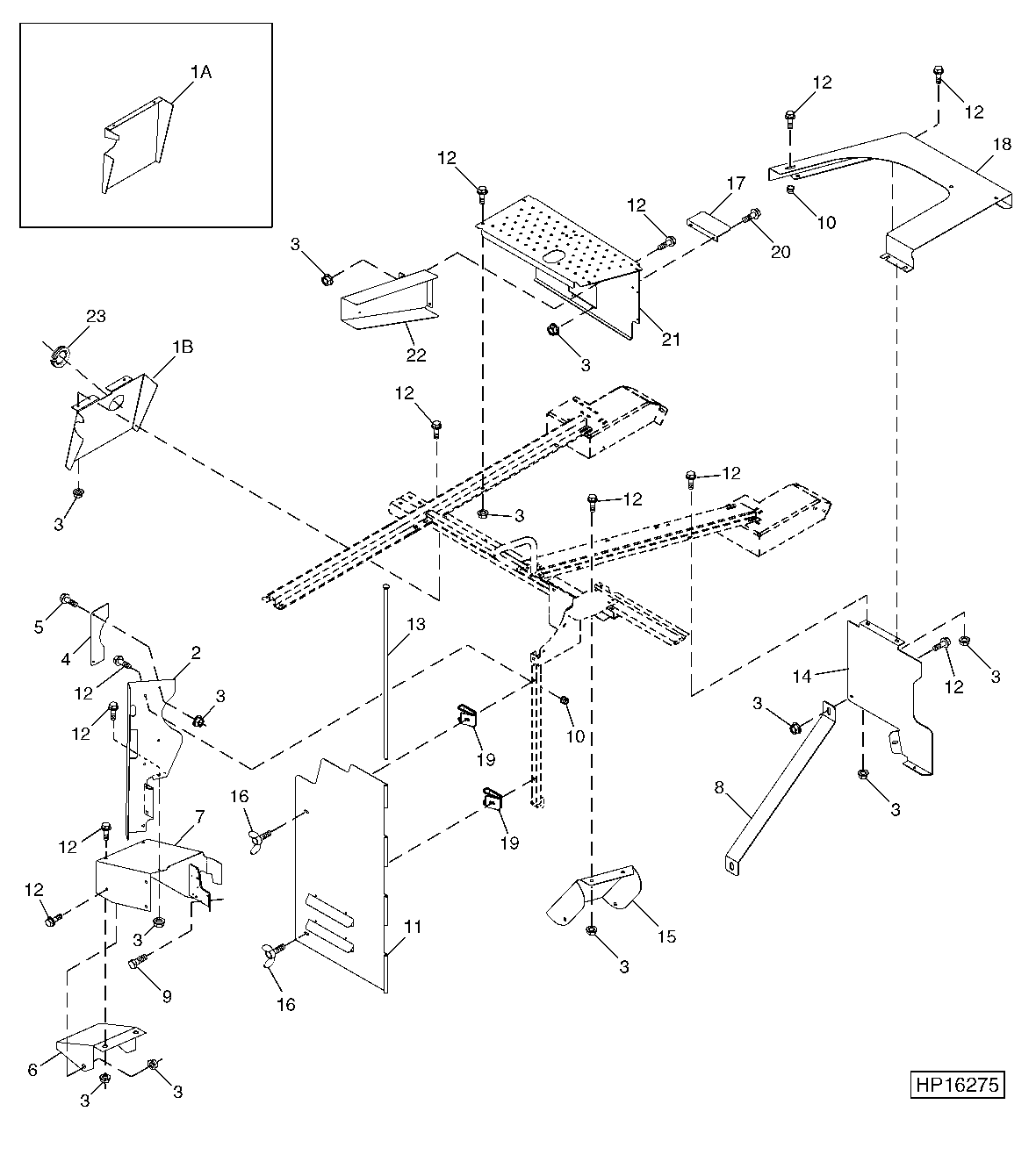 Engine Covers and Air Deflectors ( - 720100)