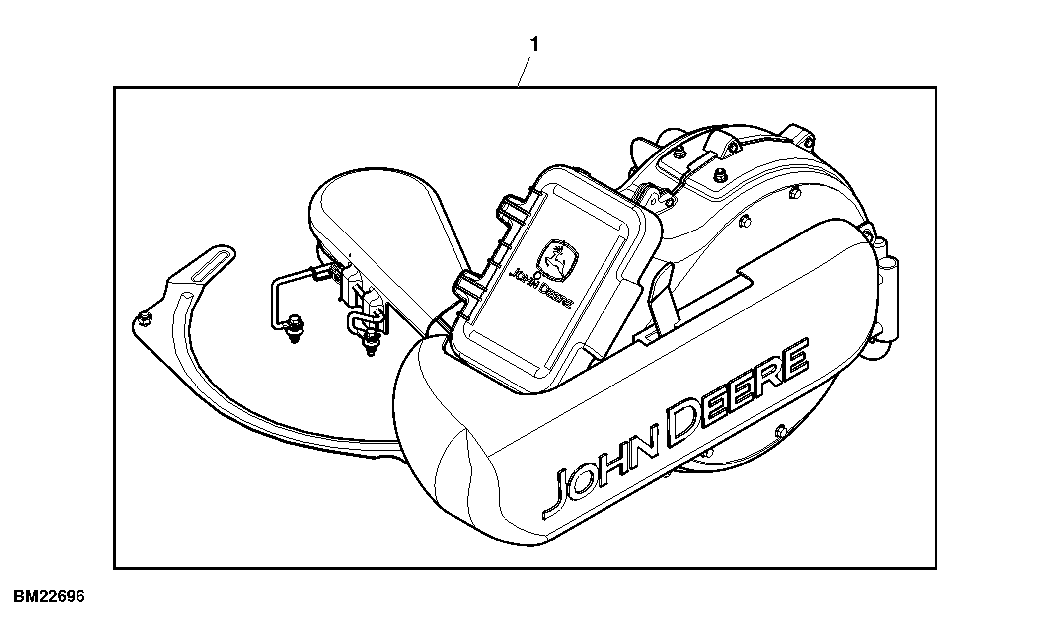 Power Flow, 48C / 48X inch, Attachment (For Canada and USA)