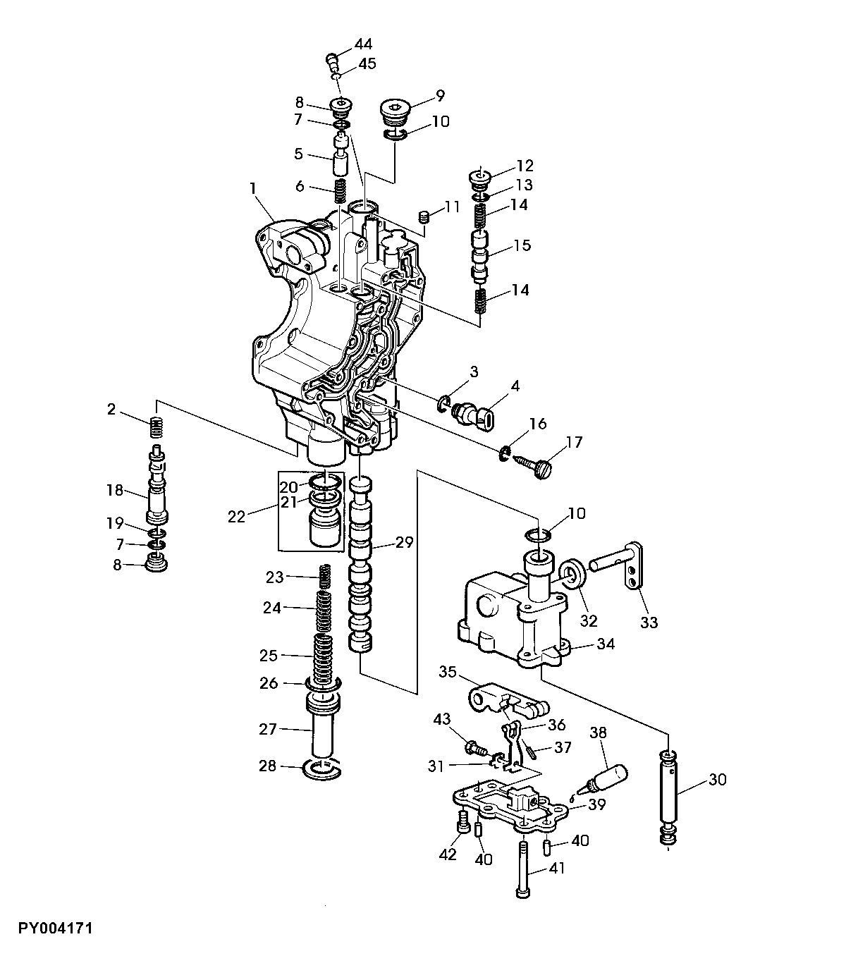 CONTROL VALVE (WITH MECHANICAL REVERSER CONTROL)