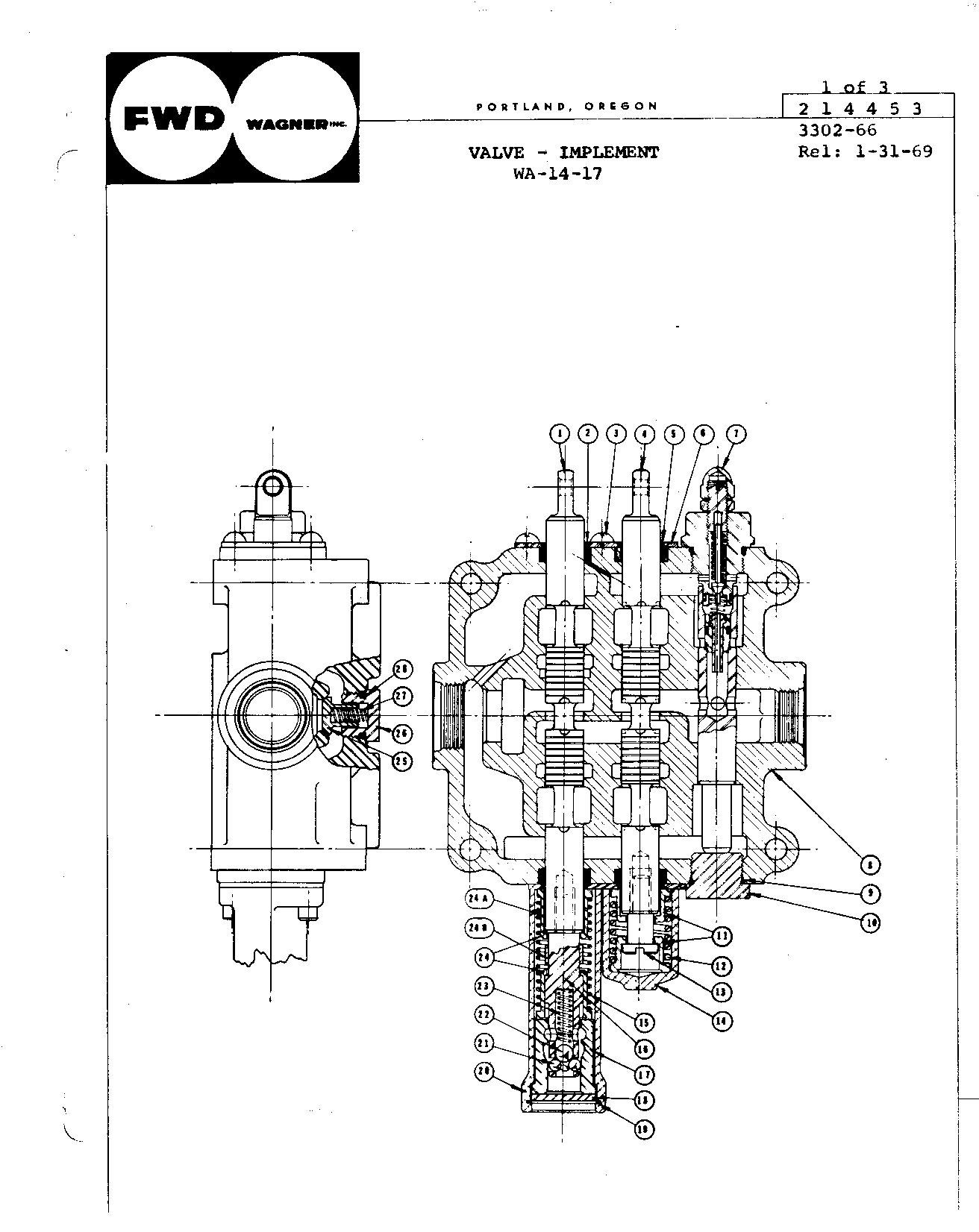 Section 70 - Hydraulics Implement Valve