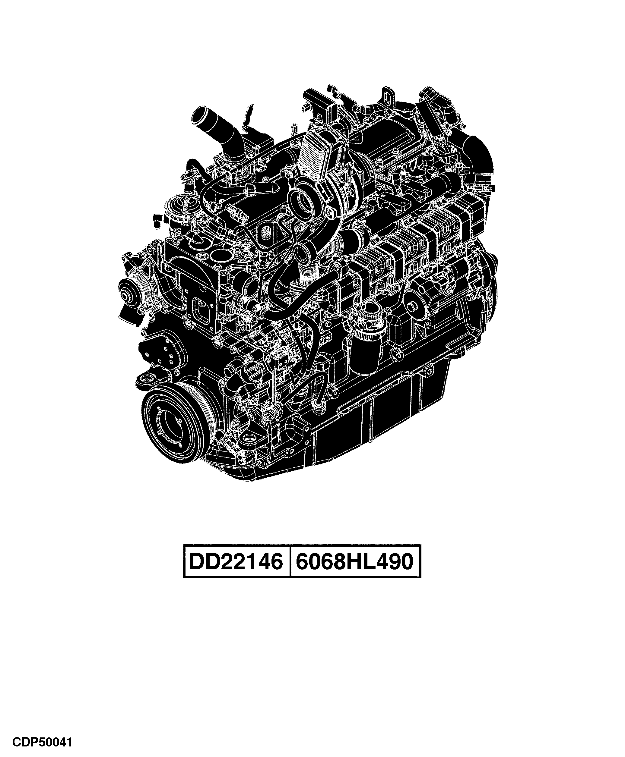6150R Tractor (Europe Edition, Engine SN: 6068RXXXXXX)(Interim Tier 4)