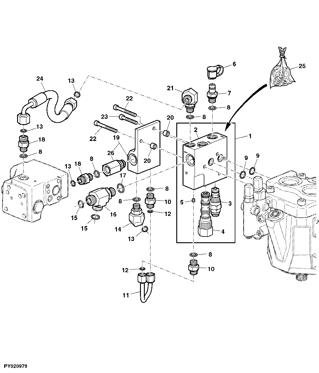 Inlet Valve, Priority 1, W/ PFC-System, W/ AutoTrac™