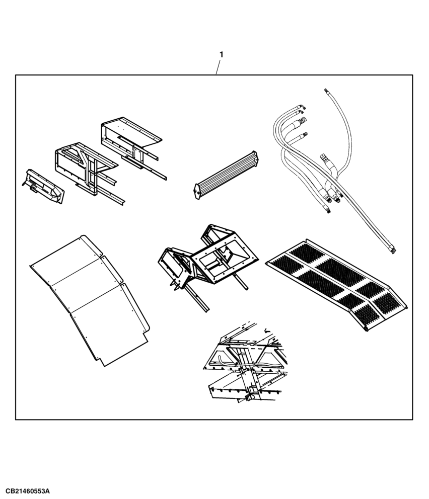 Elevator 24 Inch Extension, Attachment