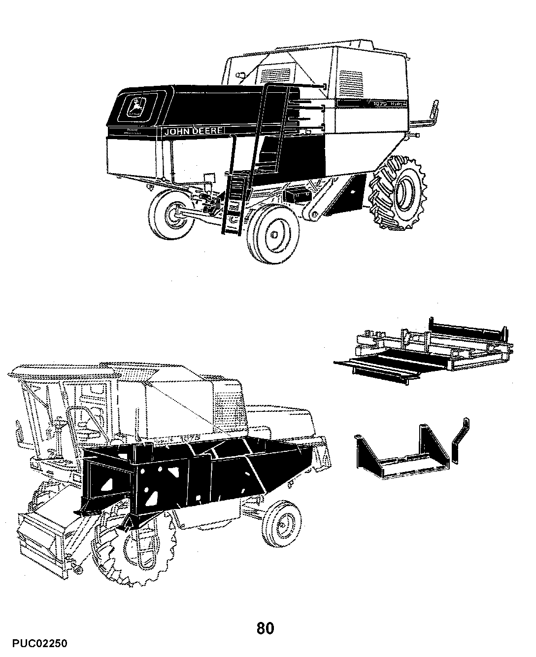 W80 Combine (S.N. 000001-009999)(China Edition)