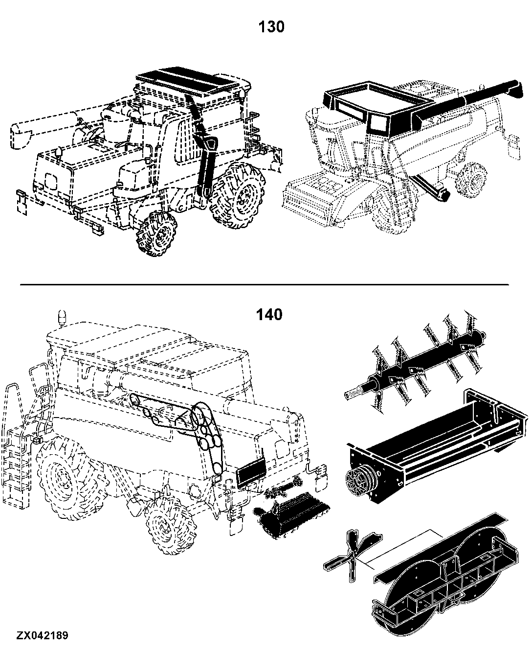 9780CTS, 9780i CTS Combines (S.N. 072800- )Worldwide Edition