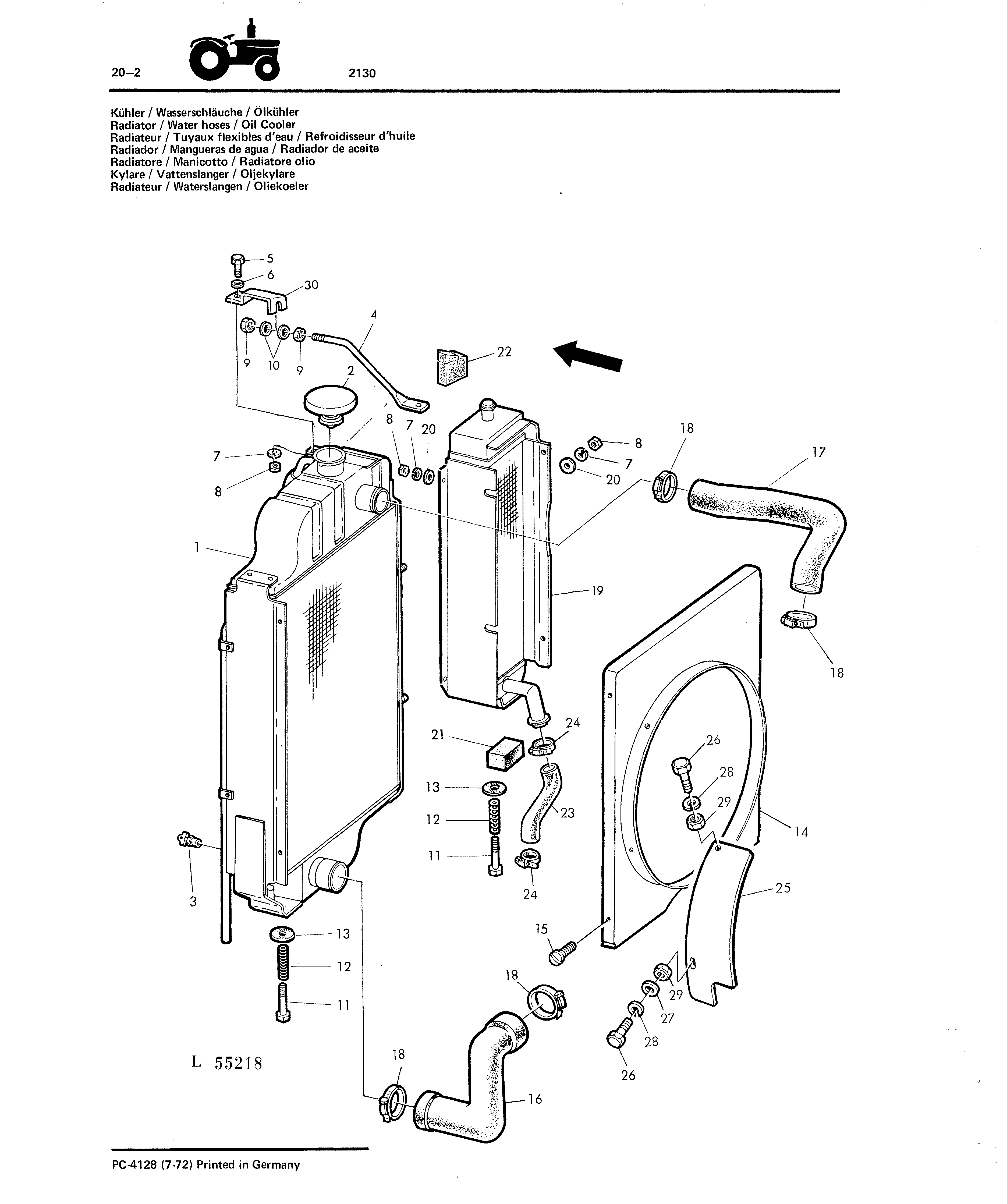 Radiator / Water Hoses / Oil Cooler