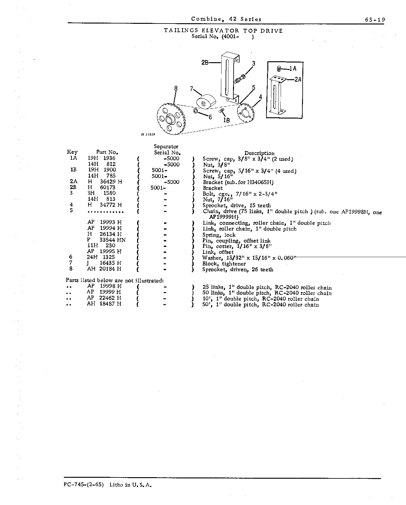 Drives for: Tailings elevator