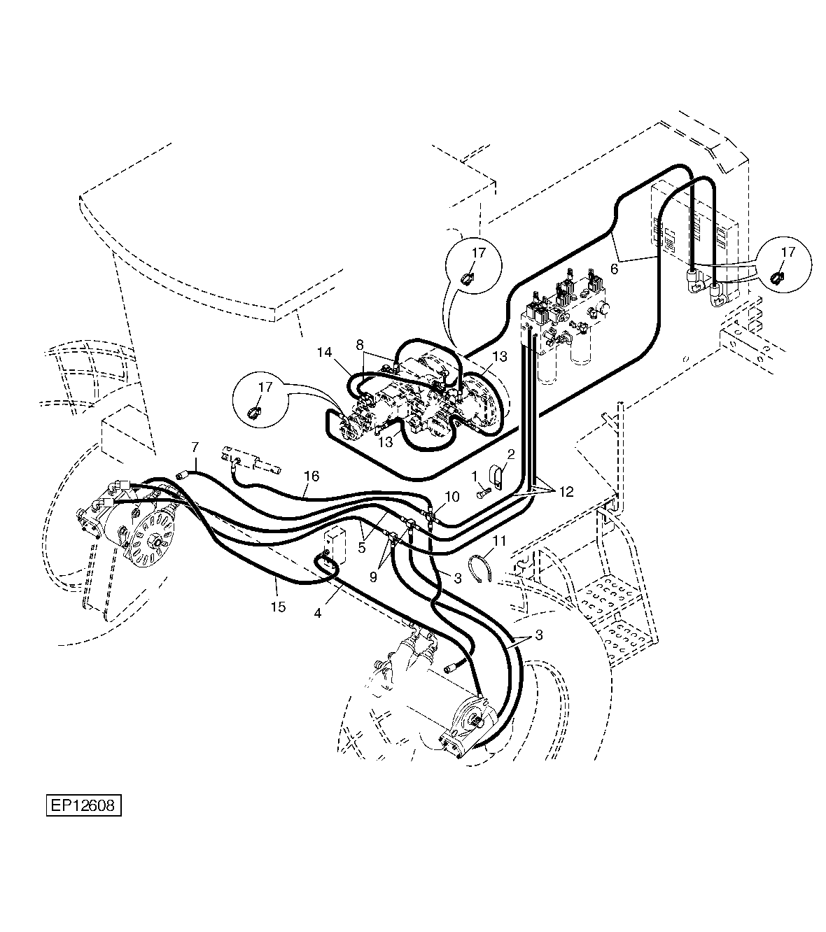 Hydraulic Hoses Continued (310401 - 319999)