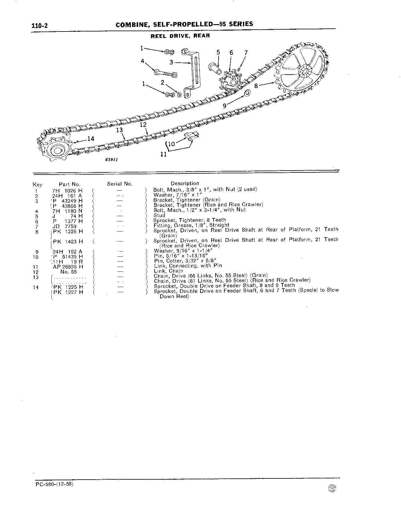 Drive Belts, Chains, and Tighteners (Continued)