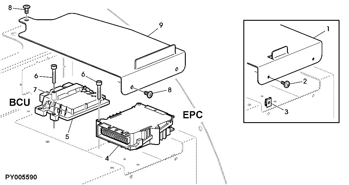 TRANSMISSION CONTROL UNIT (EPC) BASIC CONTROL UNIT (BCU)