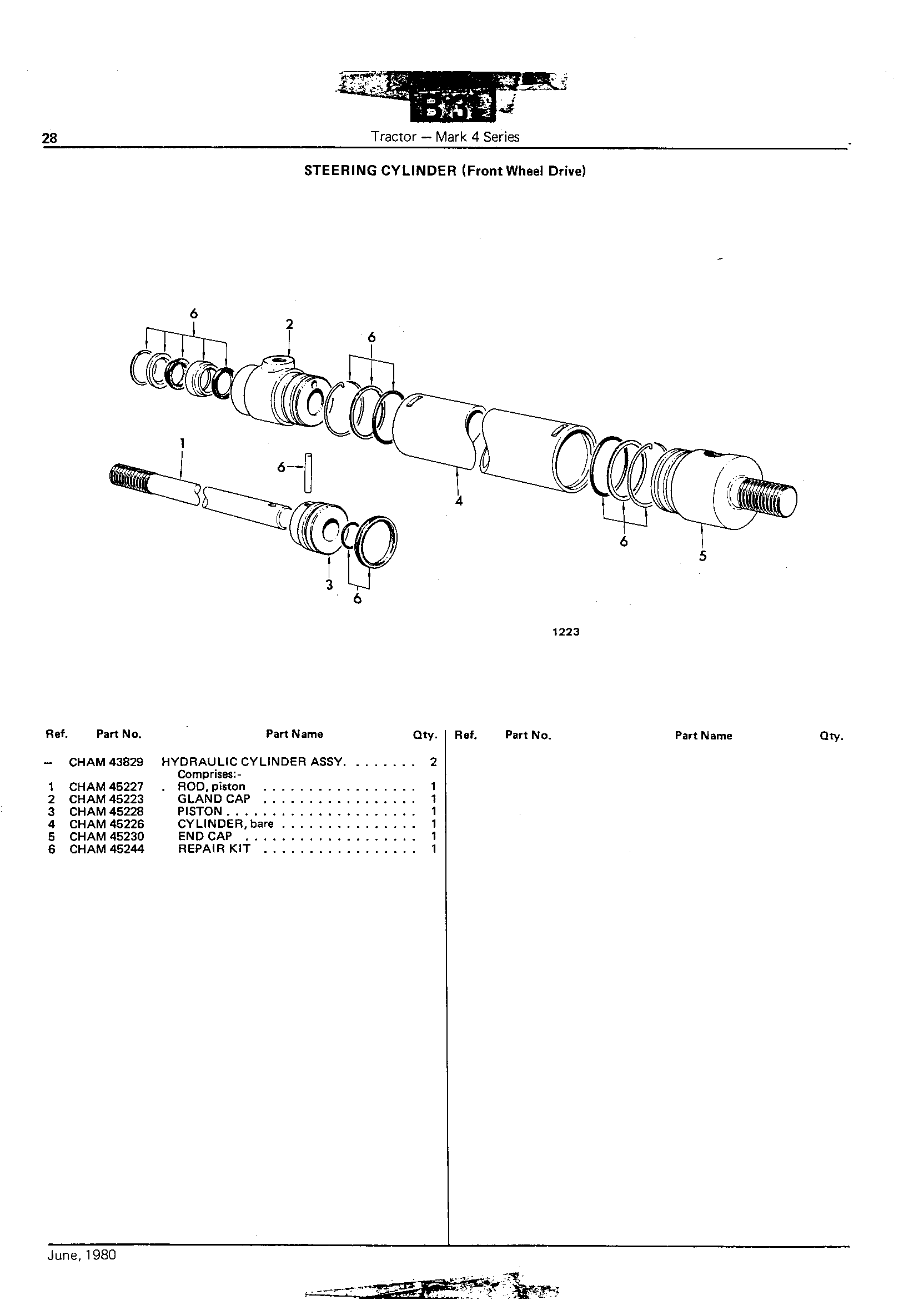 Steering Cylinder (Continued)