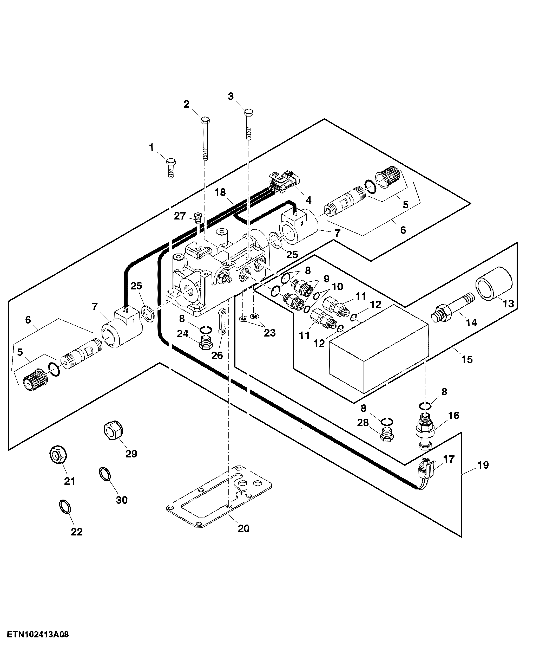 Automatic Feed Rate System Flow Control Valve