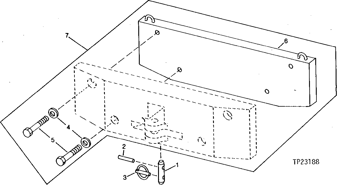 SECOND COUNTERWEIGHT AND ATTACHING HARDWARE
