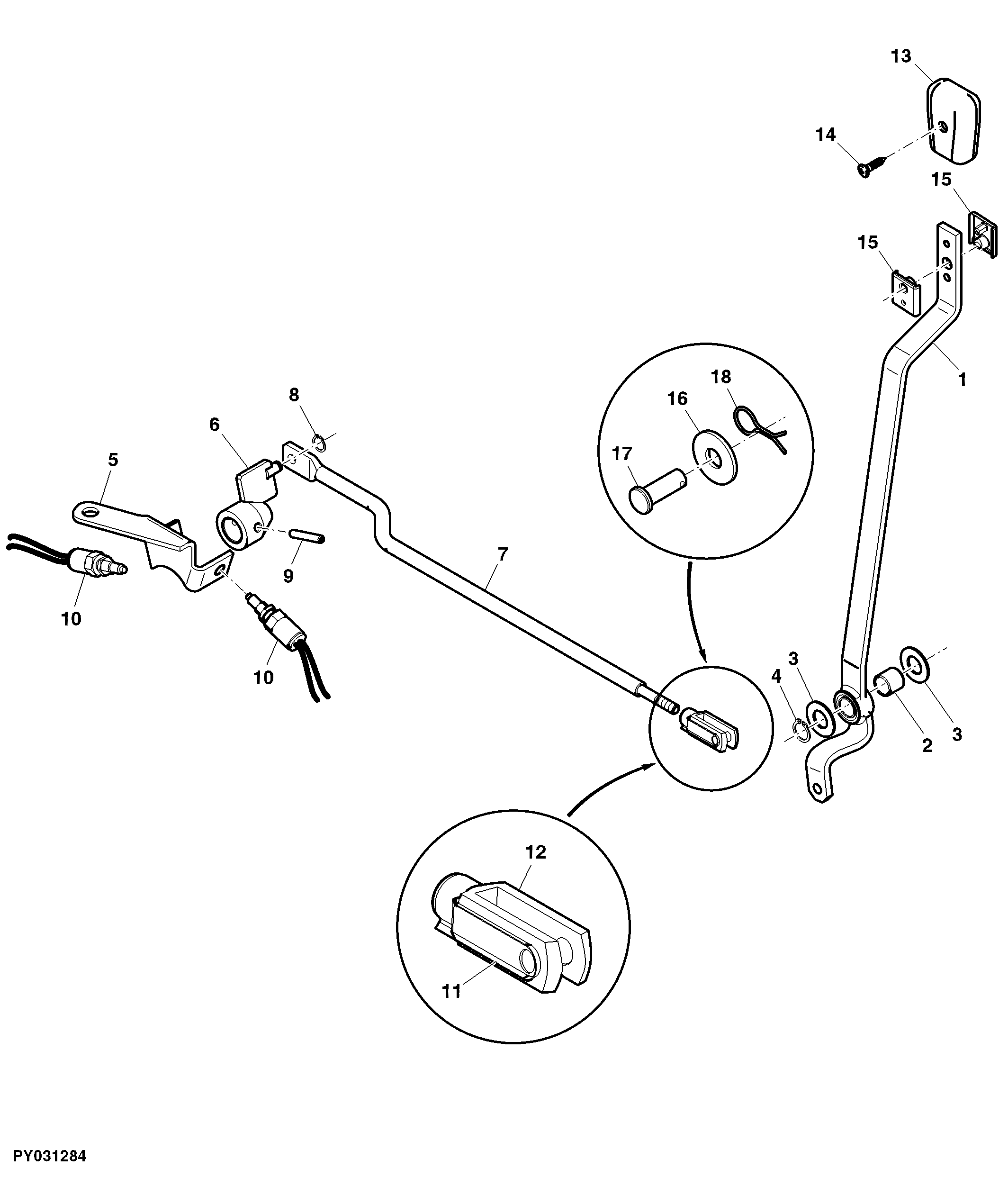 PTO ENGAGEMENT CONTROL (OOS, 40 KM/H) (WITH DIGITAL INSTRUMENT)