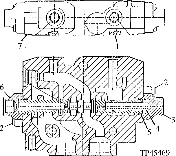 Loader Control Valve (Inlet / Priority Valve) (Husco) (801200 - )