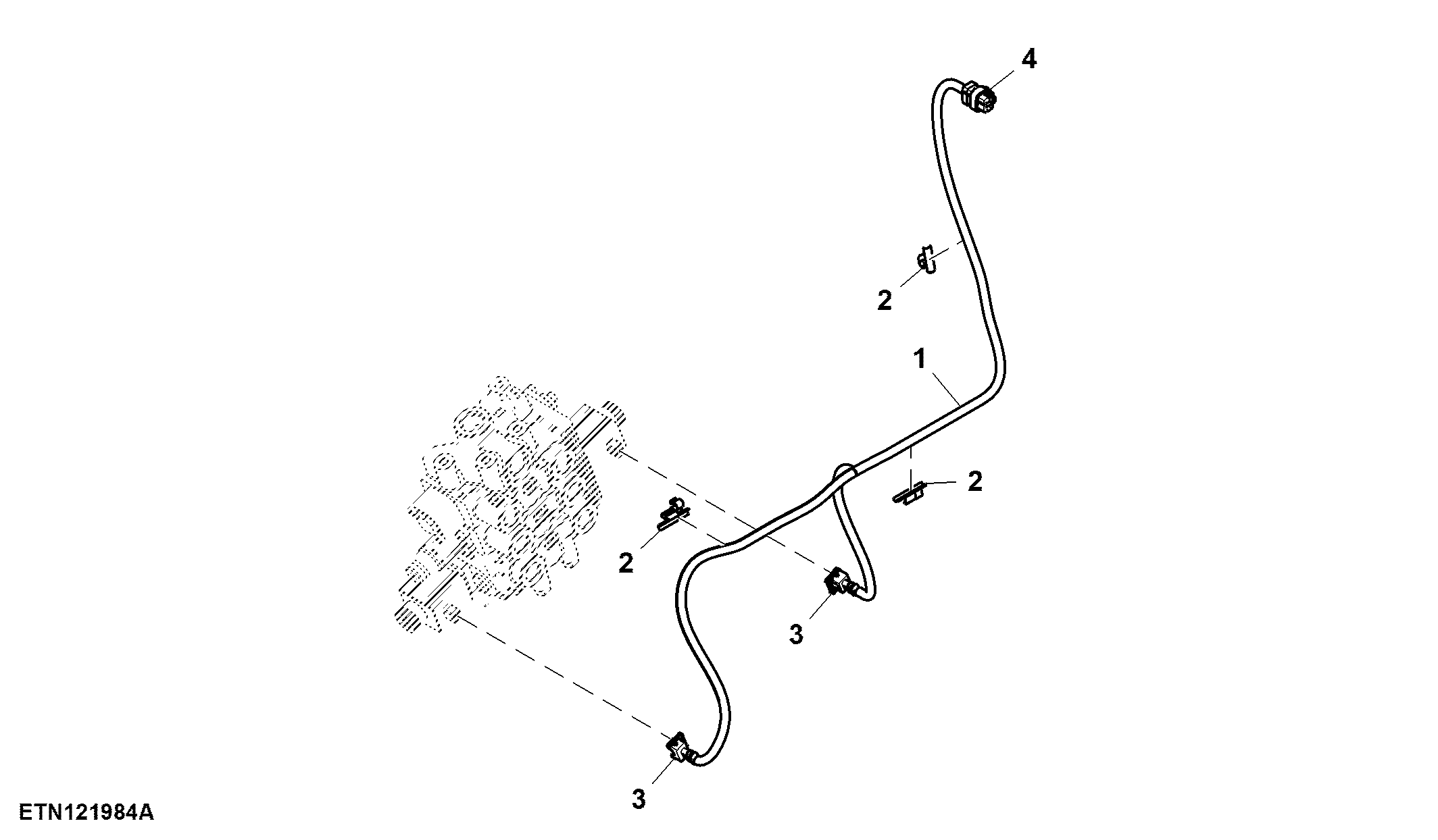 Triple Mid SCV Wiring Harness