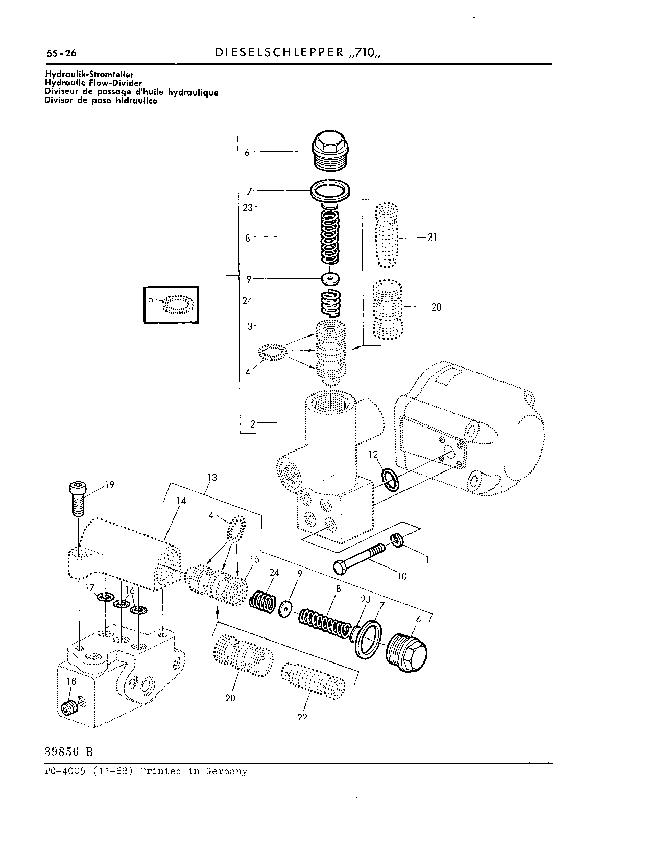 Hydraulic Flow-Divider