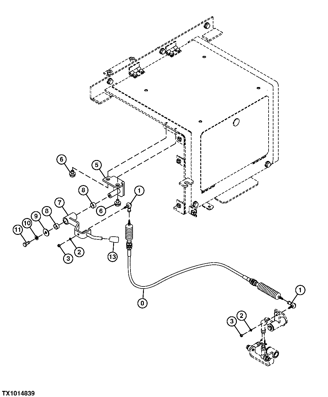 Extendable / Retractable Undercarriage Lever