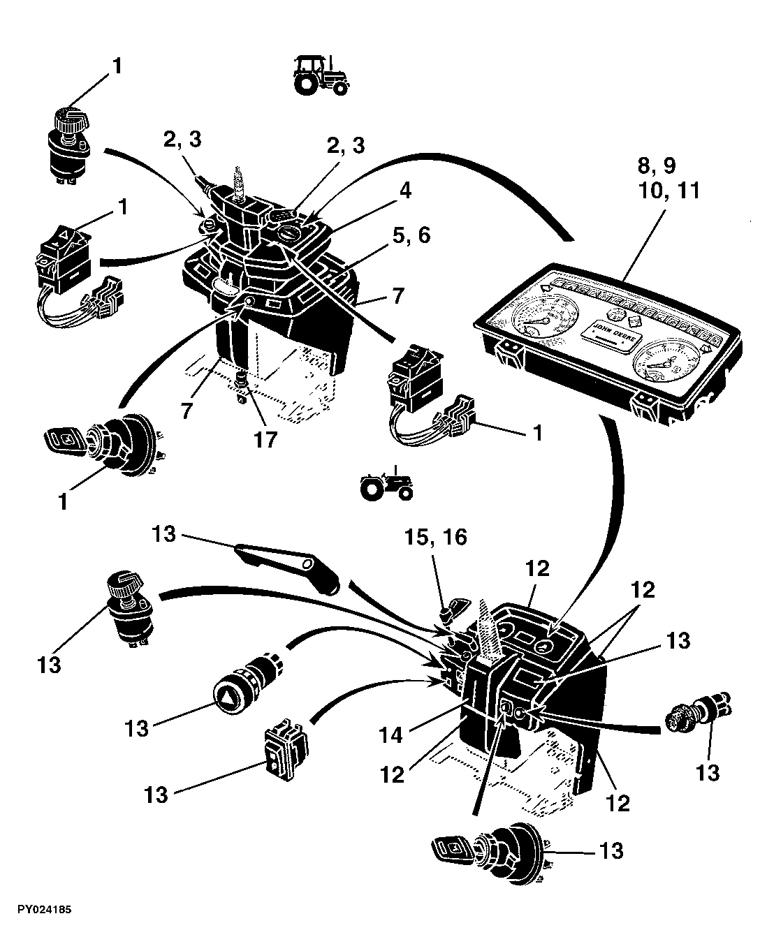 92 OPERATORS STATION, CONTROLS, ACCESSORIES