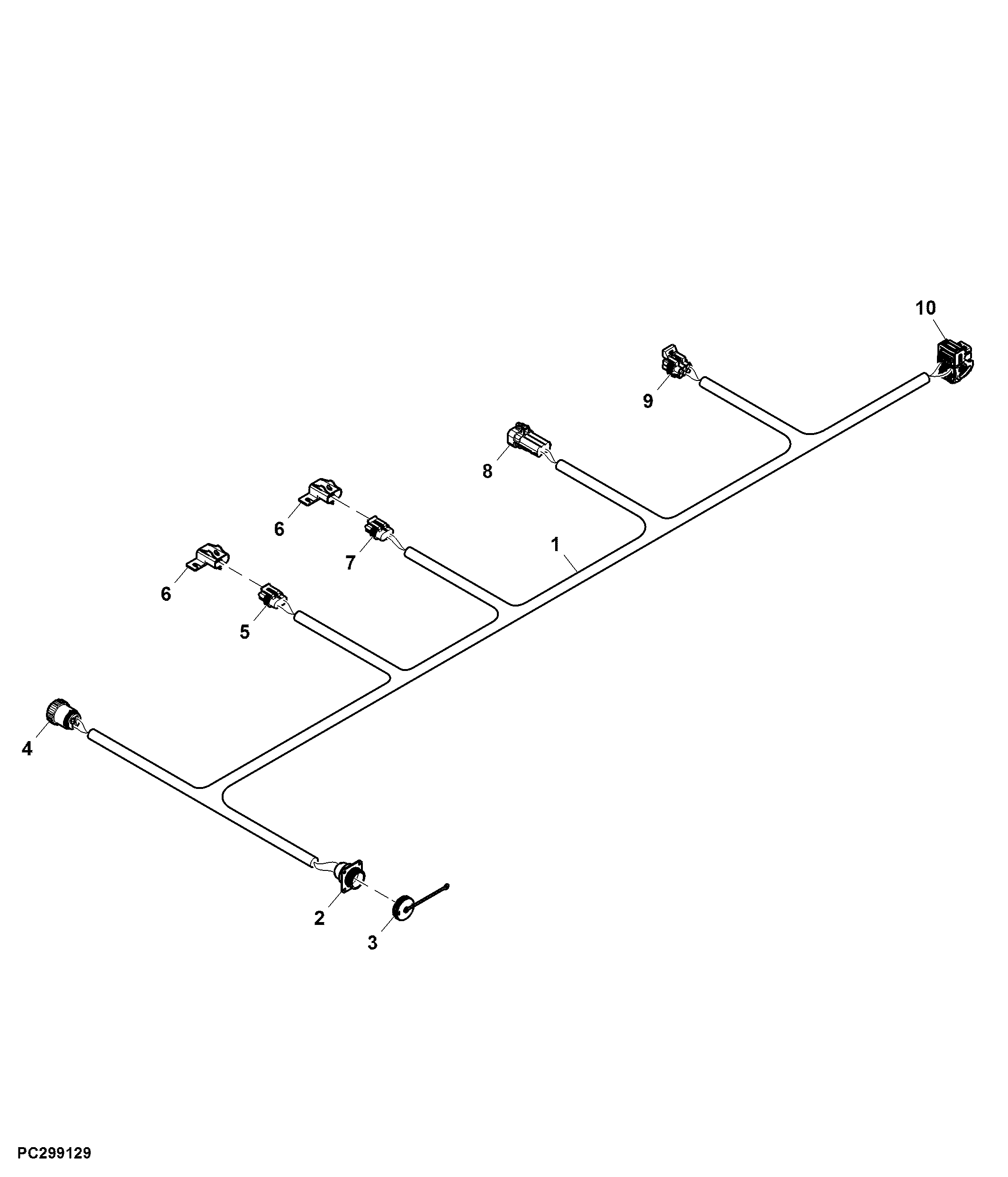 Mobile RTK Harness for GreenStar™ Mobile Machines
