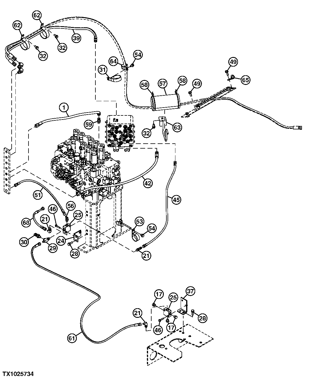 Pilot Lines (Control Valve To Pilot Signal Manifold)