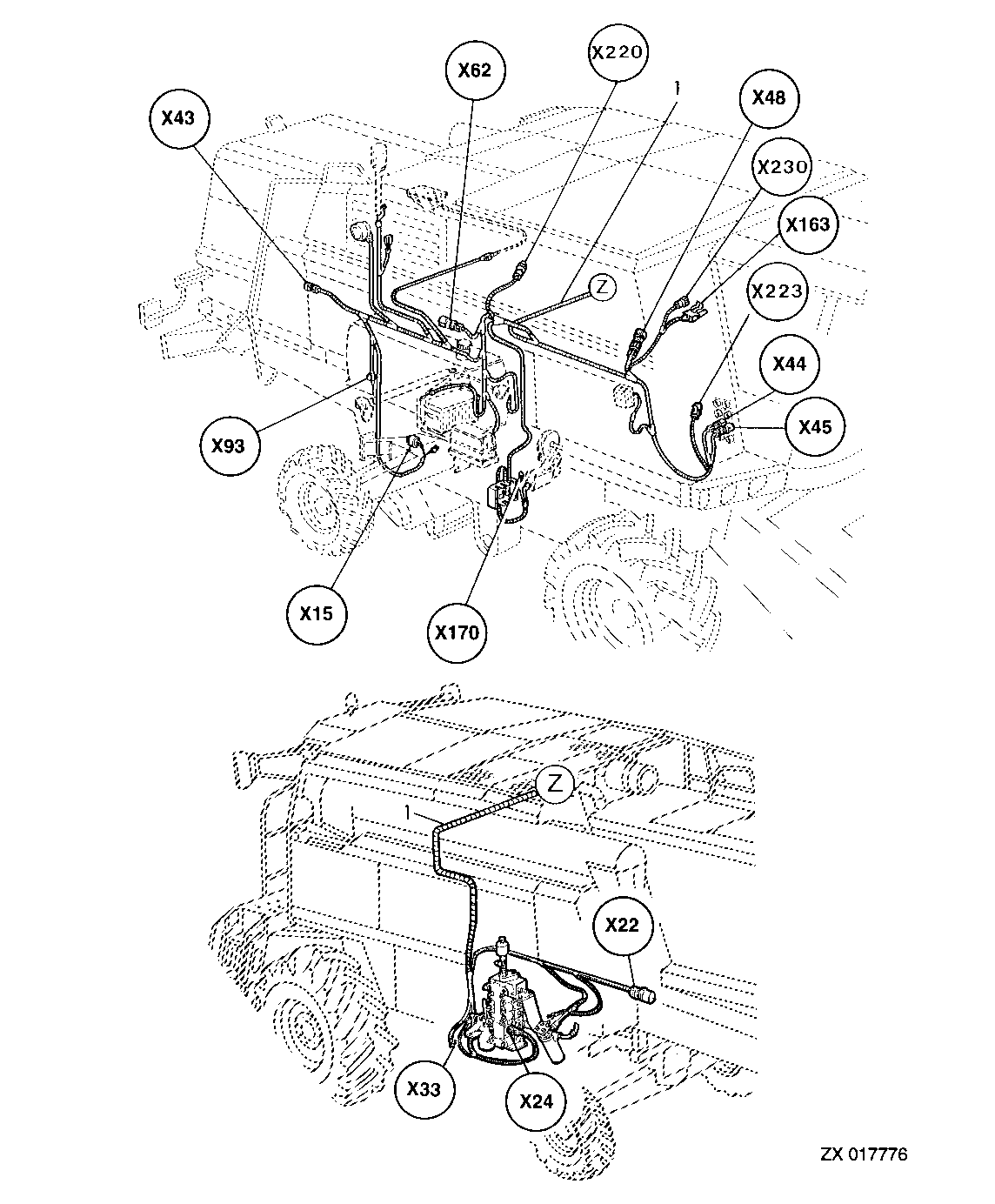 RIGHT-HAND BASIC WIRING HARNESS I