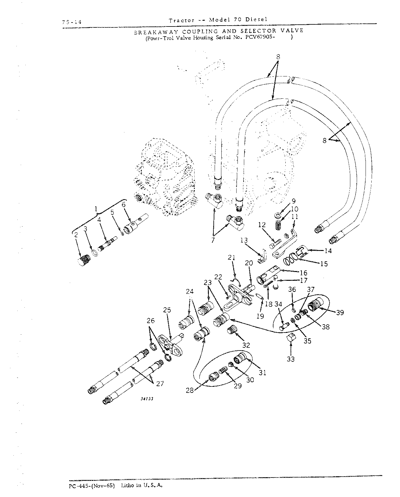 Section 75 - Hydraulic Mechanism (Continued)