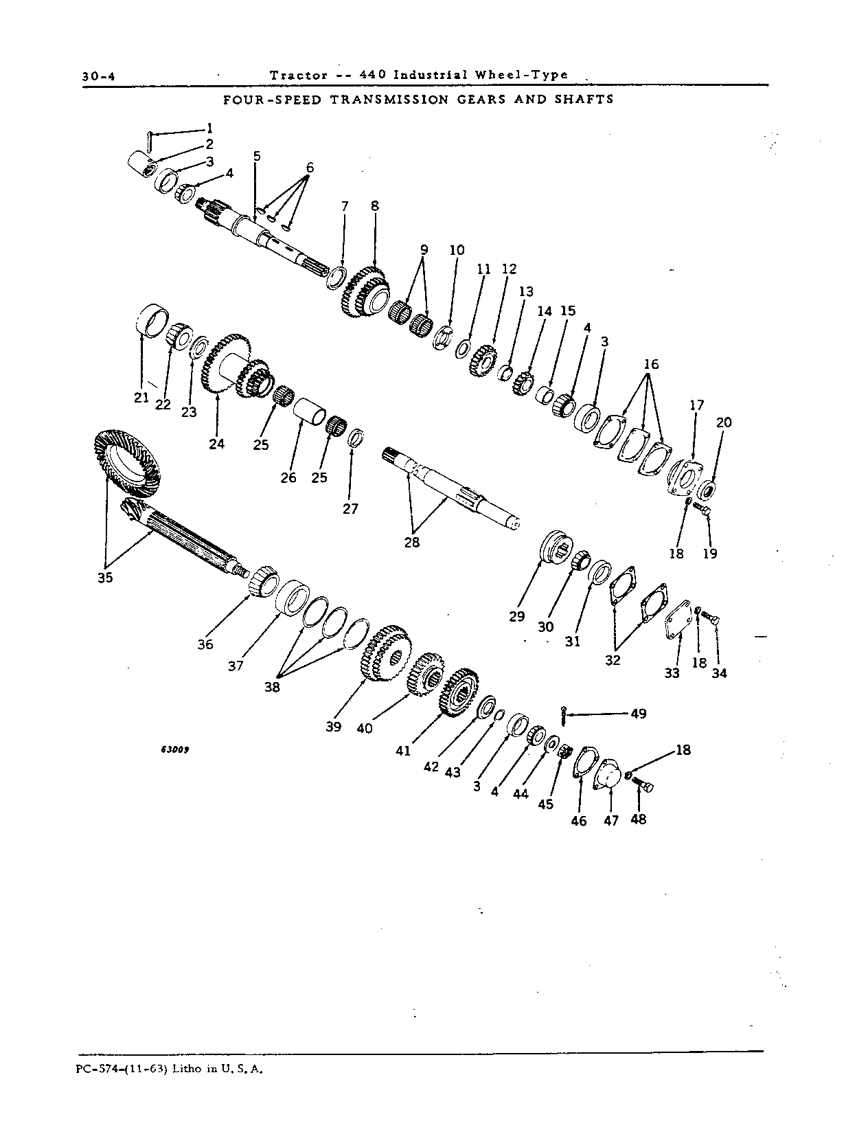 Transmission, Differential, Powershaft, and Belt Pulley (Continued)