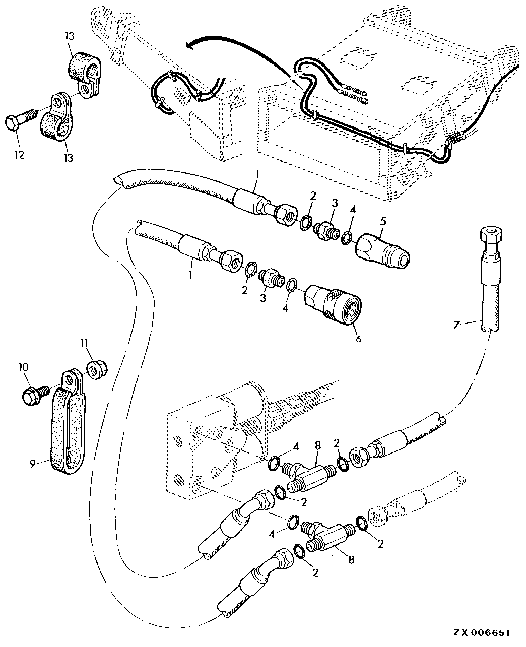HYDRAULIC COMPONENTS, HYDROSTATIC REEL DRIVE
