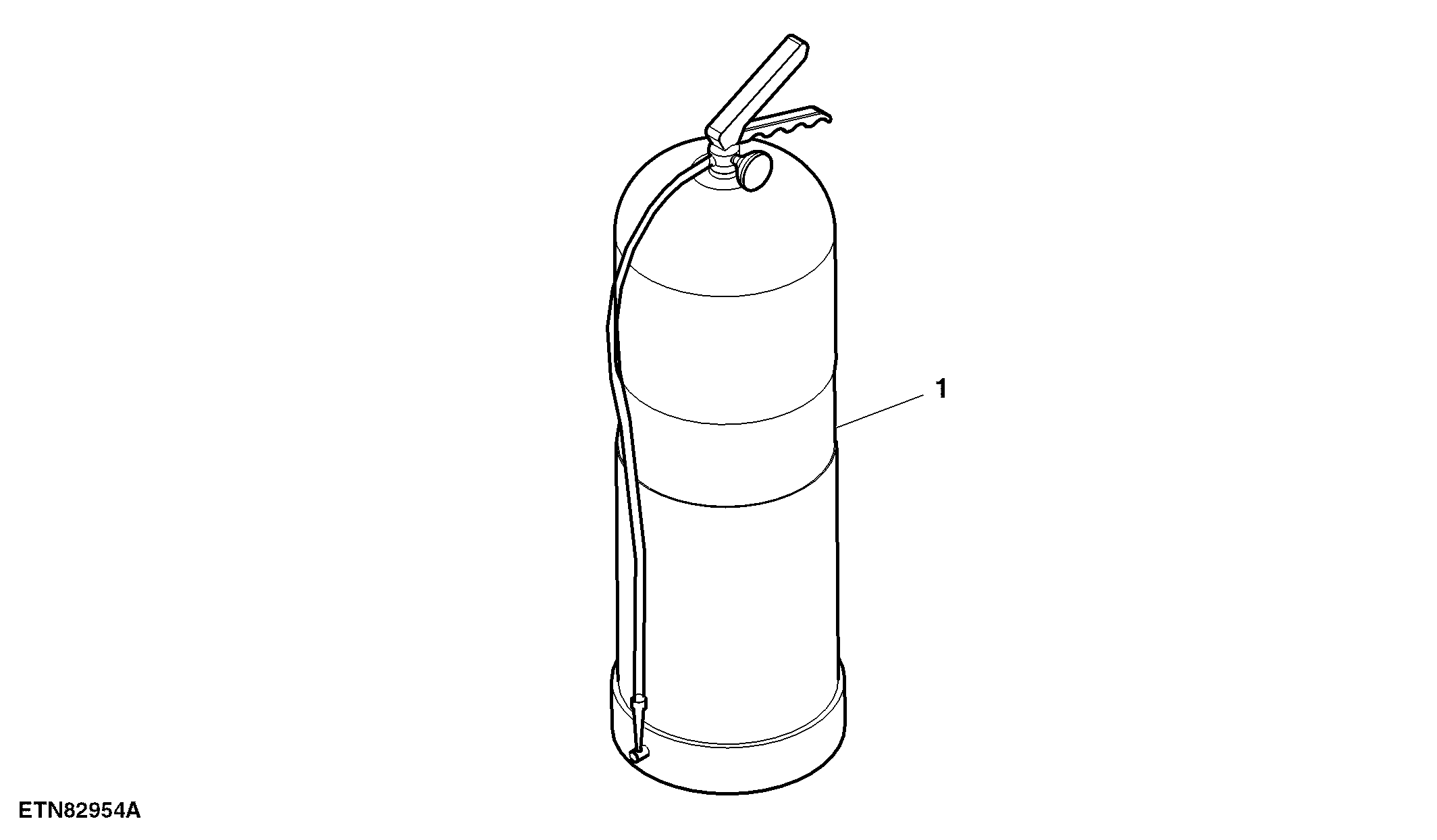Fire Extinguisher, Engine Platform, FIR