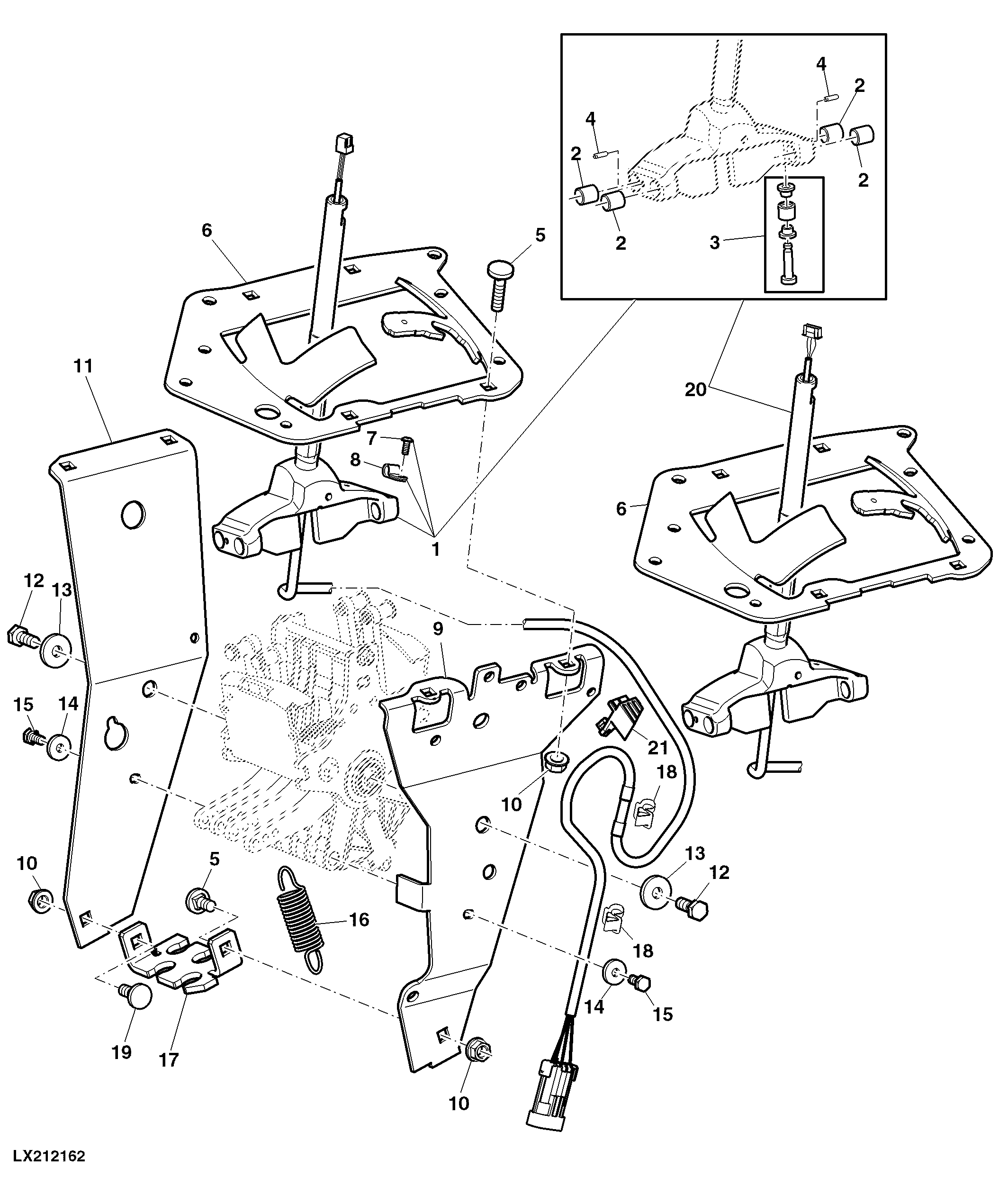 RANGE SHIFT COMPONENTS (POWRQUAD PLUS OR AUTOQUAD PLUS)